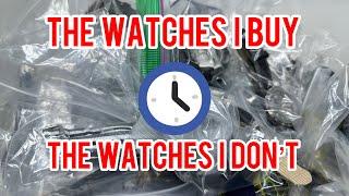 The watches I buy for online resale and the ones I don’t