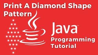 Java program - Print a diamond shape pattern