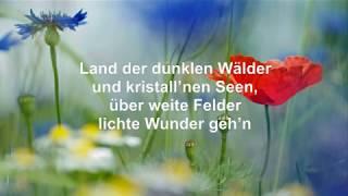 Ostpreussenlied. Land der dunklen Wälder. Willy Schneider. Text (HD)