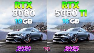 RTX 5060 Ti vs RTX 3080 - Comparison in 10 Games