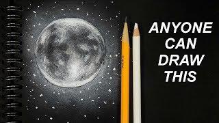 ANYONE Can Draw This Moon