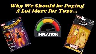 Think Action Figures are expensive now, see what they should really cost! Inflation and pricing toys