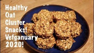 Healthy Oat Cluster Snacks! Veganuary as Fork 2020!