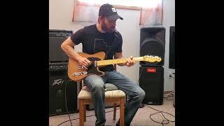 Mercury Blues - Alan Jackson/Brent Mason 2nd guitar solo cover #shorts #brentmason #alanjackson