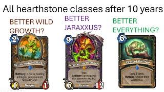 Hearthstone Classes after 10 Years. Where are they now?