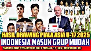  TIMNAS MASUK GRUP MUDAHJadwal Pertandingan Piala Asia U-17 2025