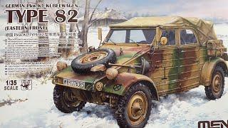 MENG-Model VS-016 - German Pkw.K1 Type 82  full build part 1