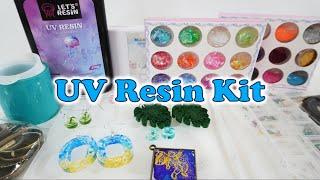 Easy Resin Craft for Beginners with Complete UV Resin Kit