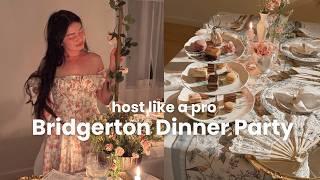 How to Host  A Bridgerton Dinner Party