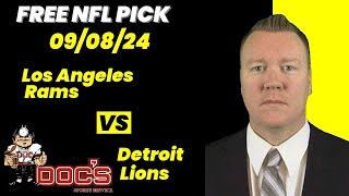 NFL Picks - Los Angeles Rams vs Detroit Lions Prediction, 9/8/2024 Week 1 NFL Free Best Bets & Odds