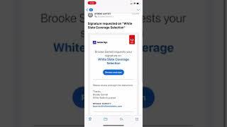 How to eSign documents from White Slate Insurance with a smartphone