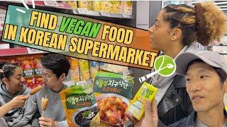 Find VEGAN food in Korean Supermarket   #bwam