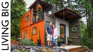 Couple Build Amazing Shipping Container Home For Debt-Free Living