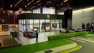 Lamborghini Car Showroom by Gfans 1/64 Diorama | Hotwheels Diorama