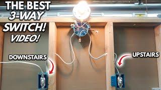 How To Wire A 3-Way Switch System Explained! (2022) | Video For Beginners DIY Step By Step Tutorial!