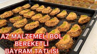 KESİNLİKLE DENEMELİSİNİZ  KADAYIFLI DİLBER DUDAĞI / Kolay Bayram Tatlısı / KADAYIFLI TATLI / Tatlı