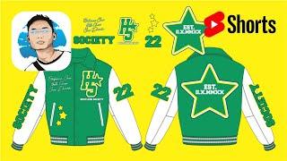 Designing A Varsity Jacket with Collar Streetwear Design | HUSTLER SOCIETY BRAND