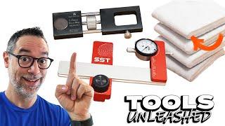 Making Finishing Easy, Micro-Adjustment for any Fence, Table Saw Calibrator | Tools Unleashed 03