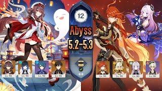 Hu Tao Vaporize and Mavuika Melt - Spiral Abyss 5.2/5.3 | Genshin Impact