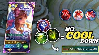 FLORYN BEST SUPPORT!! FLORYN OP-HEAL AND NO COOLDOWN BUILD ( MUST TRY!! )