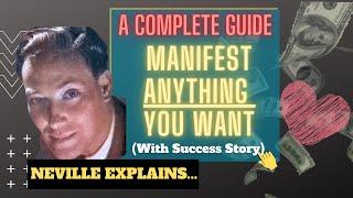 Neville Goddard-  How To Use Your IMAGINATION HQ CLEAR AUDIO + Success Story