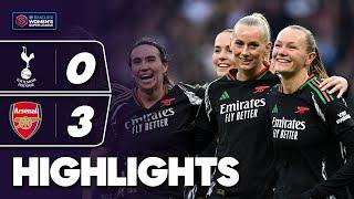 Gunners Win North London Derby! | Tottenham Hotspur v Arsenal Highlights | Barclays WSL 2024-25