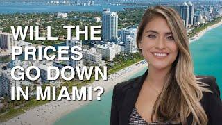 Miami Prices Down? A New Real Estate Bubble? By Claudia Pinto