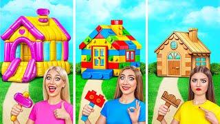 One Colored House Challenge | Funny Challenges by Multi DO Smile