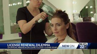 GA Cosmetologists facing licensing renewal troubles