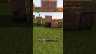 Best Hidden Piston Door #easy #minecraft #tutorial #redstone #cheap #base #shorts