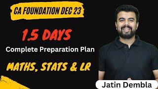 1.5 Days Best Strategy for Maths, Stats & LR to Score 80+ Marks In your Exam by JDISR