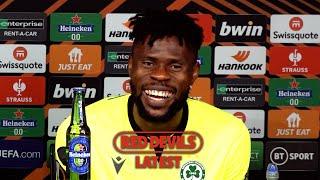 'I'm a big Manchester United fan! The best performance of my CAREER!' | Omonia keeper Francis Uzoho