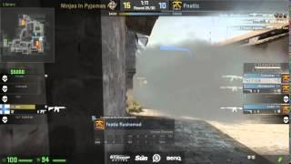 CS:GO - Flusha 2 kills through smoke