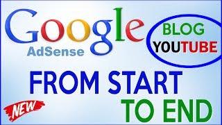 ADSENSE TUTORIAL | How To Setup Google Adsense - Make Money With BLOG & YouTube (STEP BY STEP)