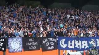 Сините разтресоха ловешката трибуна 04.10.2015 (Levski Sofia away at Lovech)