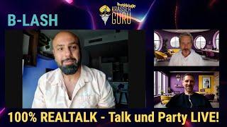 Der 100% REALTALK kommt am 06.09. LIVE auf die Bühne! Was erwartet die Gäste? B-LASH erklärt's!