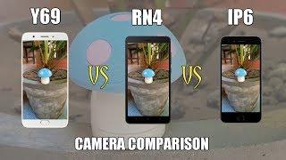 Vivo Y69 vs Redmi Note 4 vs iPhone 6 Camera Comparison | Smartphone comparison!