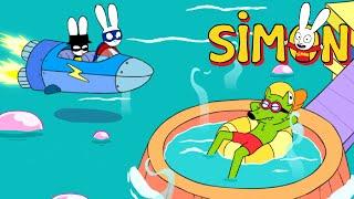 Simon *Get rid of the jellyfish* 30min COMPILATION Season 4 Full episodes Cartoons for Children