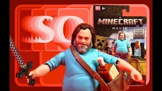 SQ Reviews - Minecraft: The Movie - Steve (Jack Black) Figure  HD 1080p