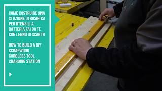 Costruire stazione di ricarica utensili cordless Built DIY scrapwood cordless tools charging station