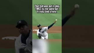 FASTEST Pitch ever put in play. Over 105 MPH! #mlb