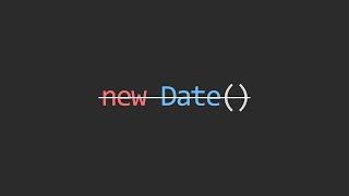 자바스크립트에서 가장 이상한 Date 문법
