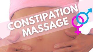 Constipation Massage  RAPID Bloating & Constipation Relief  PHYSIO Home Treatment