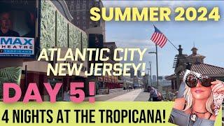 Tropicana Atlantic City day 5! Casa taco, quick hit slots & historic Smithville