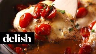 How To Make Caprese Chicken | Delish