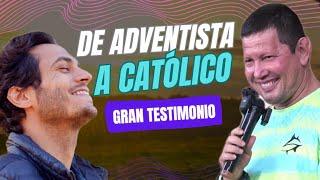 De Adventista a CATÓLICO  HOMBRE se convierte después de ver los videos del PADRE LUIS TORO