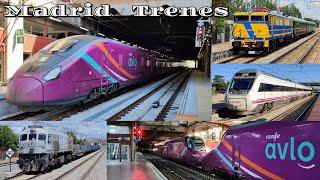 Especial Inicio Vacaciones Verano 2024 España ️️ Trenes De Todo Tipo C. de Madrid / TRAINSPOTTING