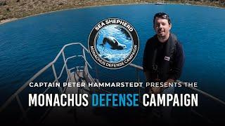 Captain Peter Hammarstedt present the Monachus Defense Campaign