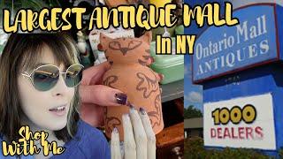 New York's LARGEST ANTIQUE MALL? | Shop With Me | Reselling