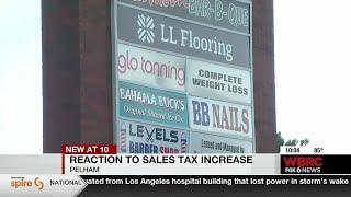 Pelham sales tax increase